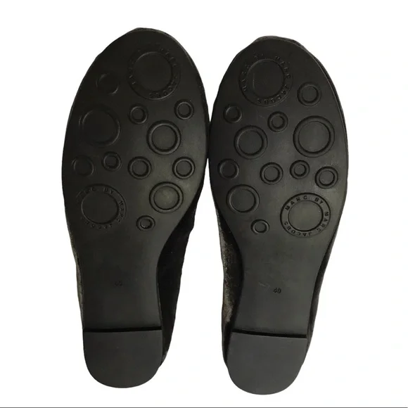 MARC BY MARC JACOBS Black Velvet Owl Smoking Slipper - Picture 14 of 14